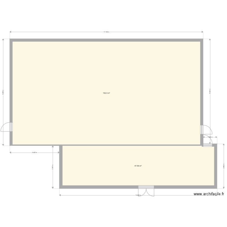 Plan Galerie. Plan de 0 pièce et 0 m2