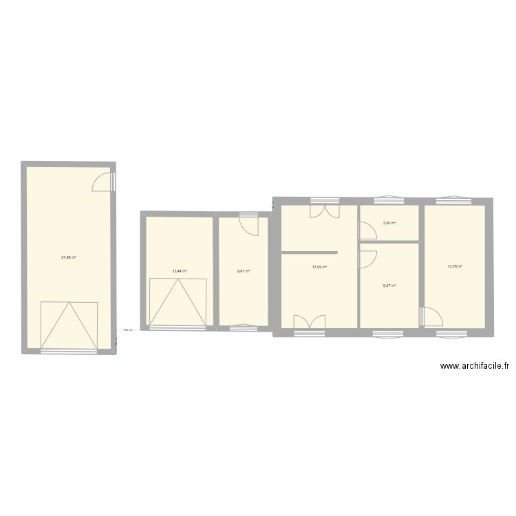 PLANPOPO EDL 1. Plan de 0 pièce et 0 m2