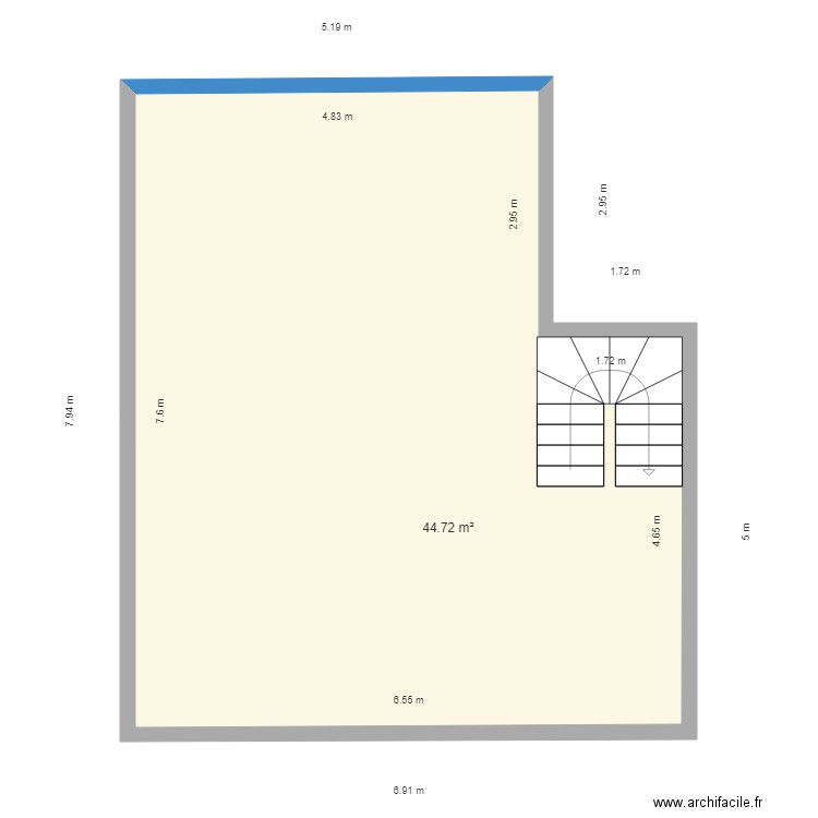 rez orbe. Plan de 0 pièce et 0 m2