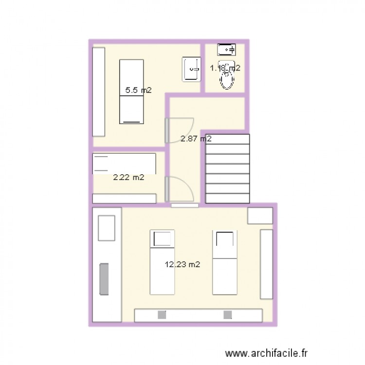 bella etage . Plan de 0 pièce et 0 m2