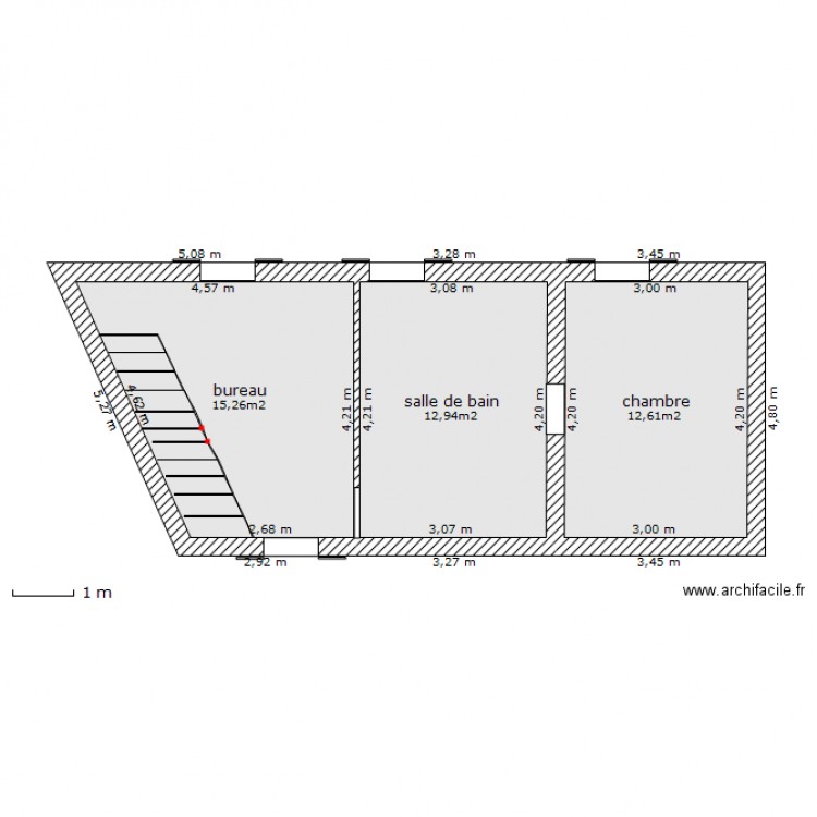 agrandissement. Plan de 0 pièce et 0 m2