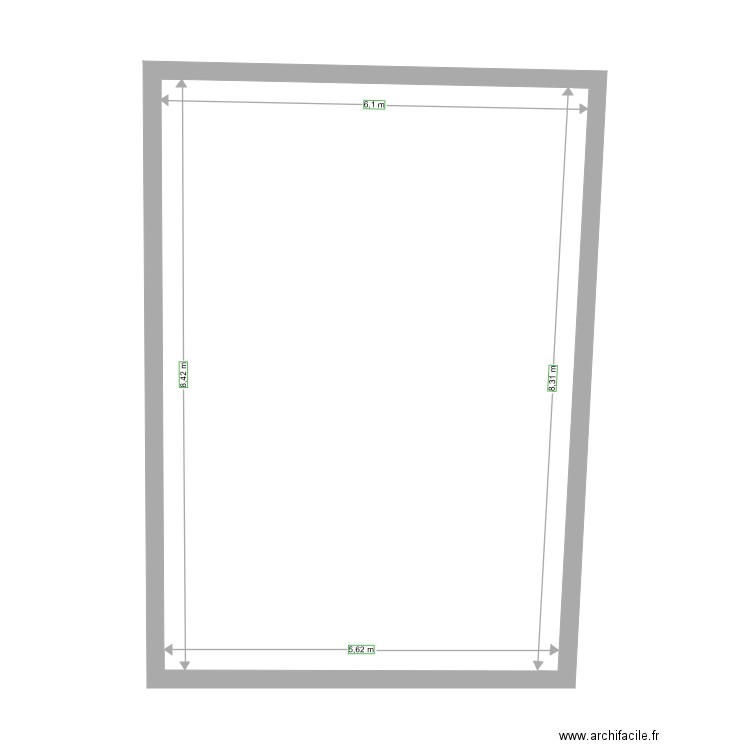 Batîment cours Hotel de La Gare. Plan de 0 pièce et 0 m2