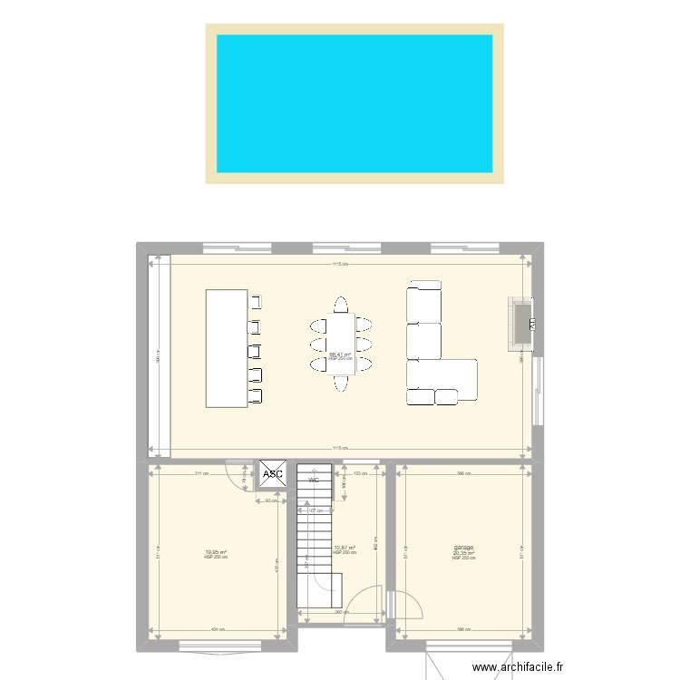 plans maison eischen. Plan de 0 pièce et 0 m2