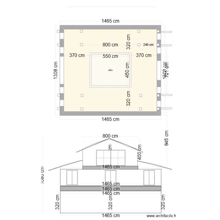 Meto Cotations 12 07 2024 . Plan de 5 pièces et 463 m2