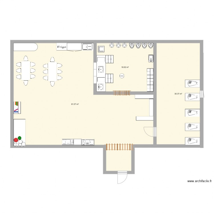 Crèche section. Plan de 0 pièce et 0 m2