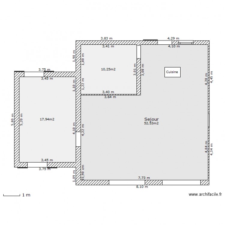 Plan carrelage   plafond. Plan de 0 pièce et 0 m2