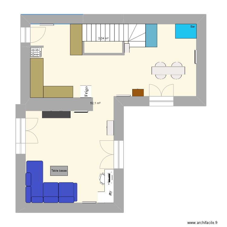 CAZA. Plan de 0 pièce et 0 m2