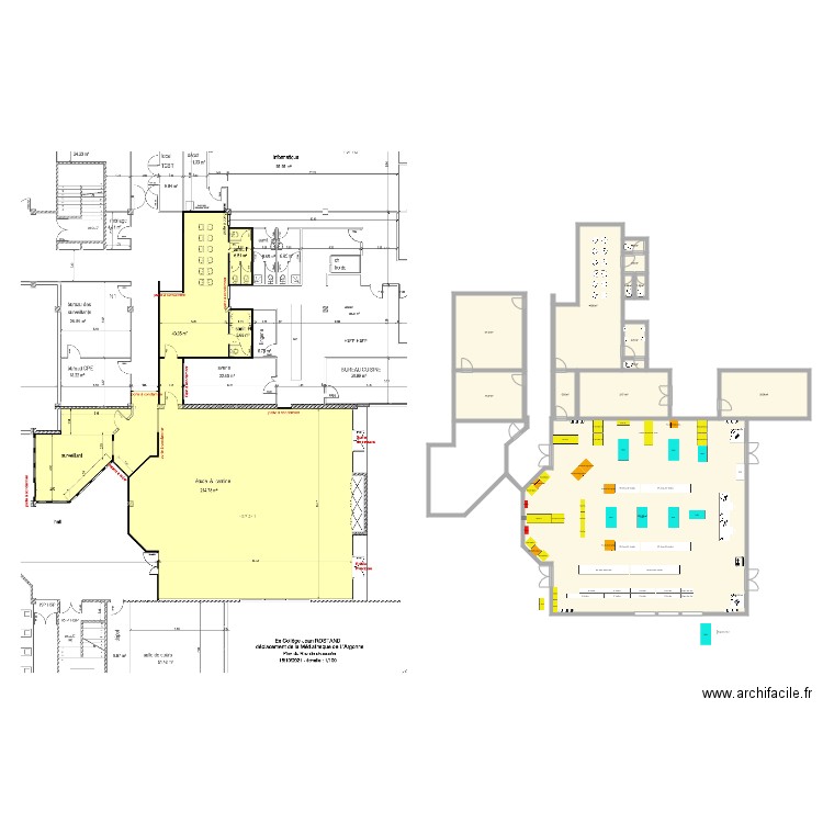 ARGONNE collège J Rostand D. Plan de 0 pièce et 0 m2