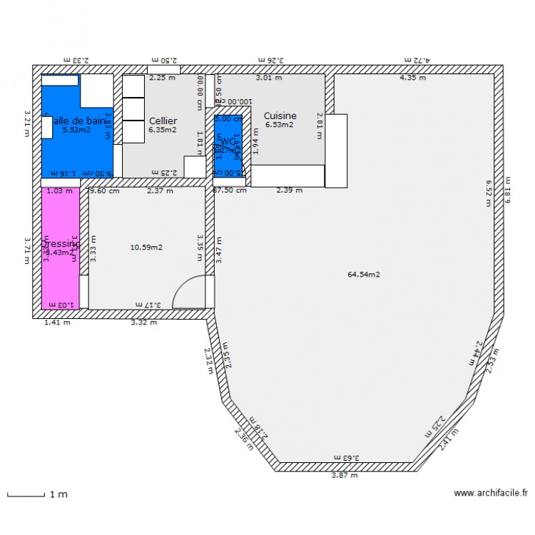 Essai 2. Plan de 0 pièce et 0 m2