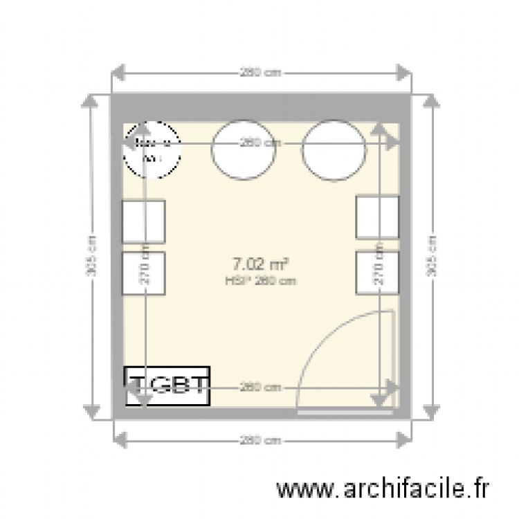 local technique. Plan de 0 pièce et 0 m2