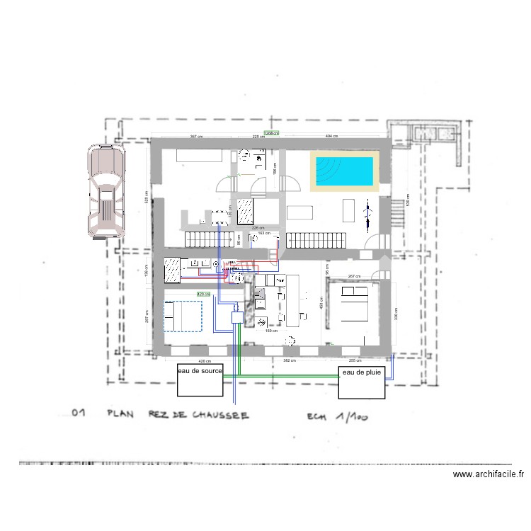 Ferme RDC bis. Plan de 0 pièce et 0 m2