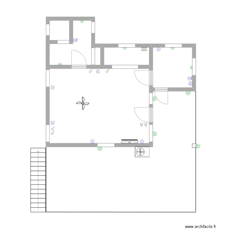 Appartement Lot N° 22 Terres Basses.pdf. Plan de 2 pièces et 26 m2