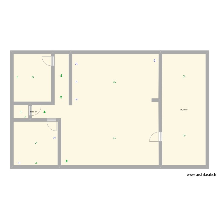 Plan électrique rdv. Plan de 0 pièce et 0 m2