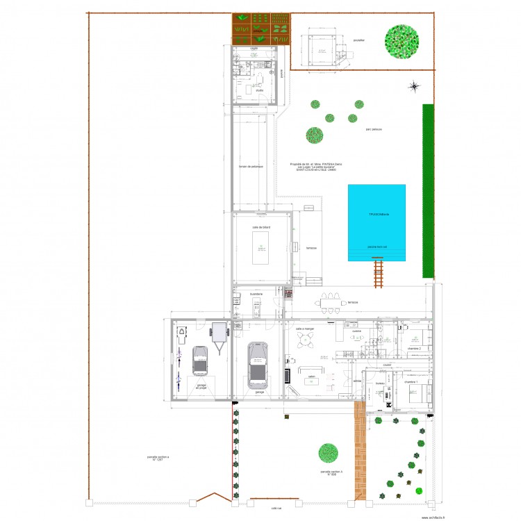 PINTENA denis 24400. Plan de 0 pièce et 0 m2