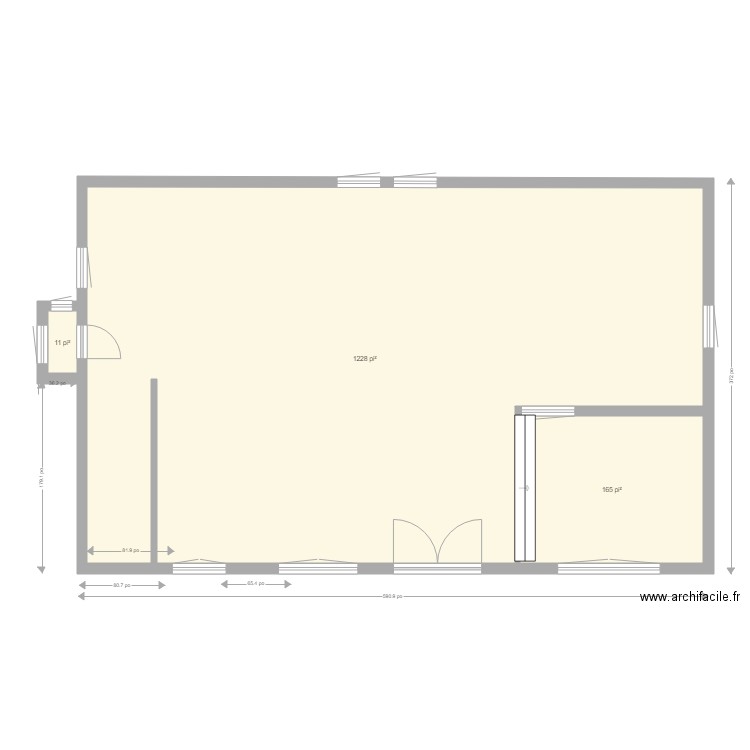 garderie 3. Plan de 0 pièce et 0 m2