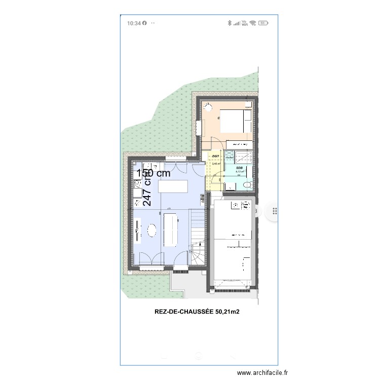 Plan Saint Quay Perros. Plan de 0 pièce et 0 m2