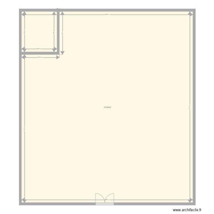 espace jardin. Plan de 0 pièce et 0 m2