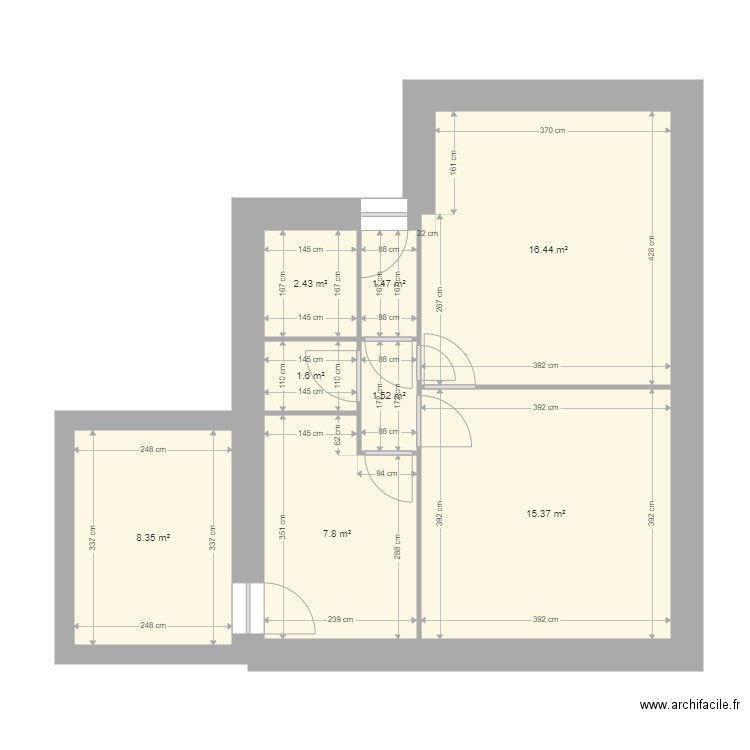 RENNES etage. Plan de 0 pièce et 0 m2