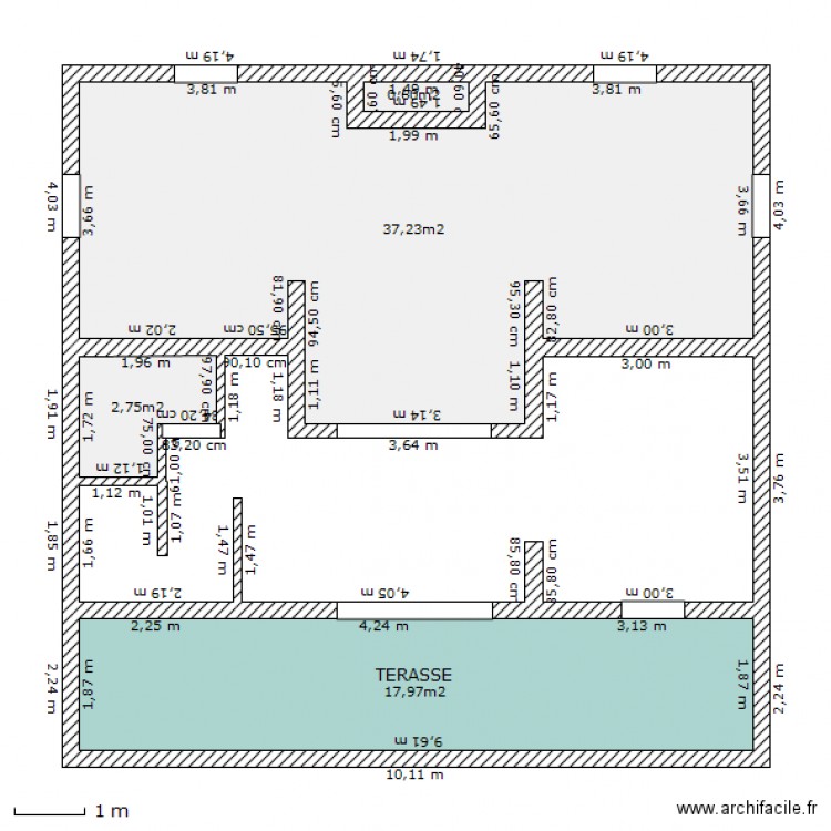 PLAN POUR HICHAM. Plan de 0 pièce et 0 m2