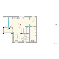 Réaménagement de la cuisine et du séjouret  rez-de-chaussée - 25 juil24