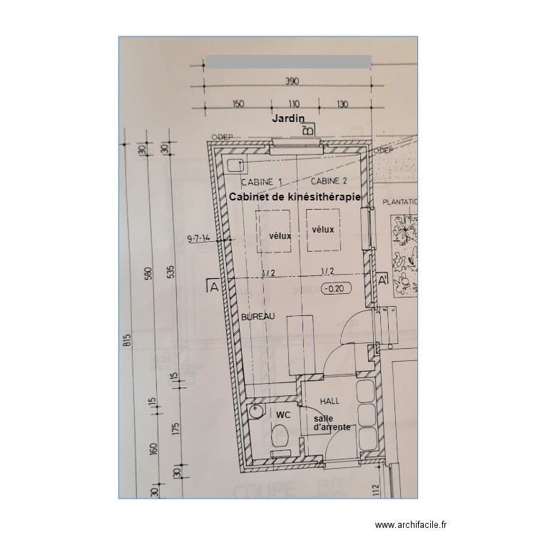 Vignes Prof lib. Plan de 0 pièce et 0 m2