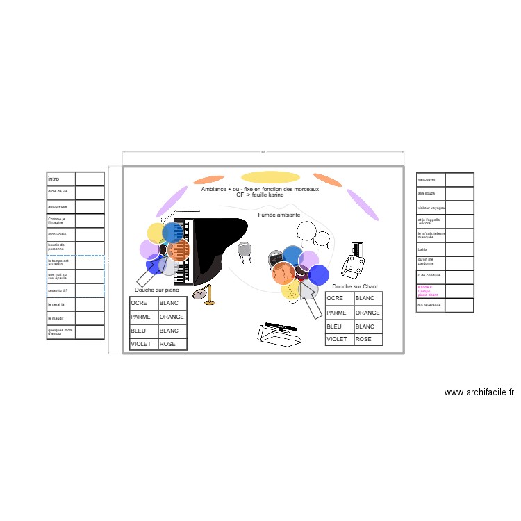 Karine Sanson feu. Plan de 1 pièce et 24 m2