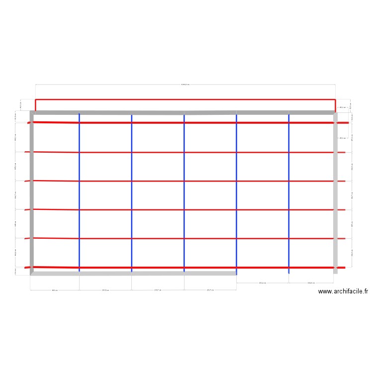 charpente   capinage1. Plan de 39 pièces et 80 m2