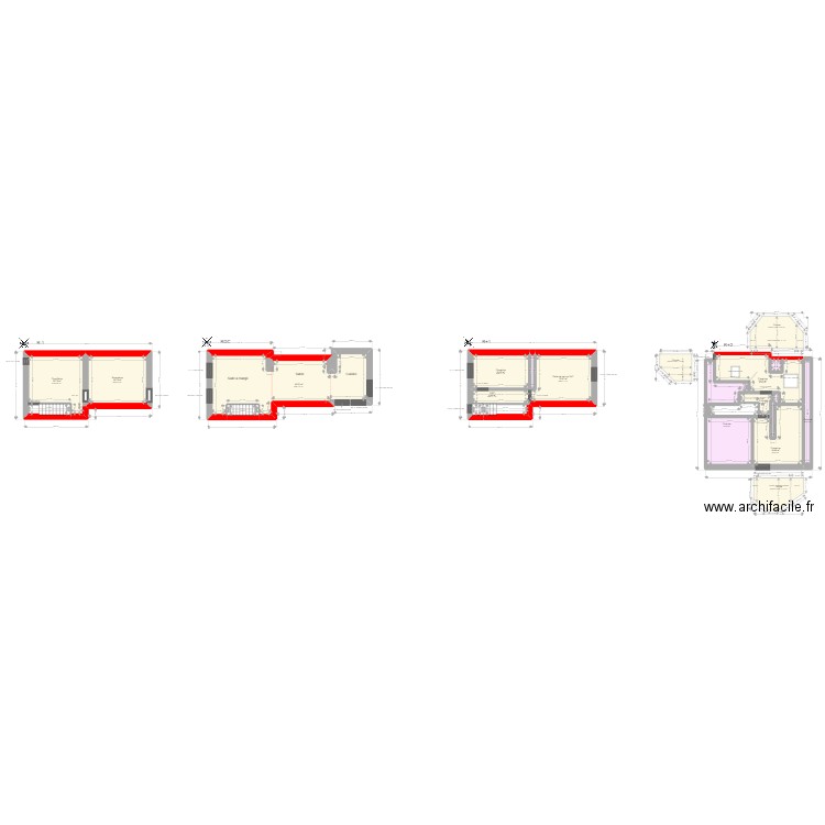 ML24010661 CASTILLO. Plan de 19 pièces et 173 m2