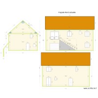 Plan de facade et toiture  