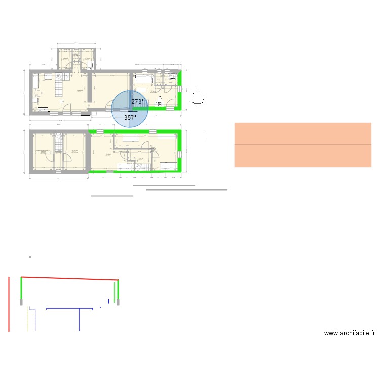 BON REPOS APRES3. Plan de 12 pièces et 141 m2