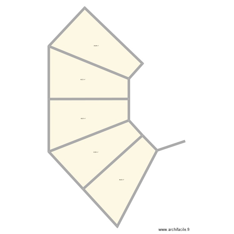 halegro 1. Plan de 5 pièces et 225 m2