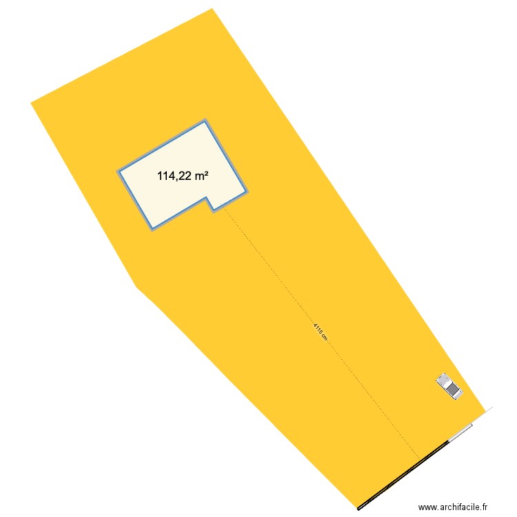 PLAN DE MASSE MISSOUM . Plan de 1 pièce et 114 m2
