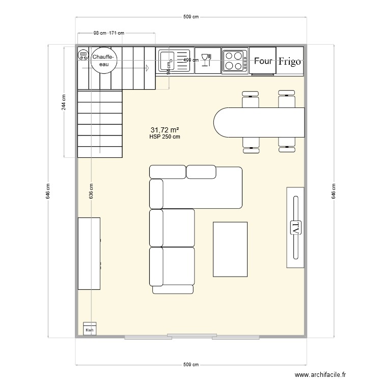 flavie/nico lot 1. Plan de 12 pièces et 94 m2