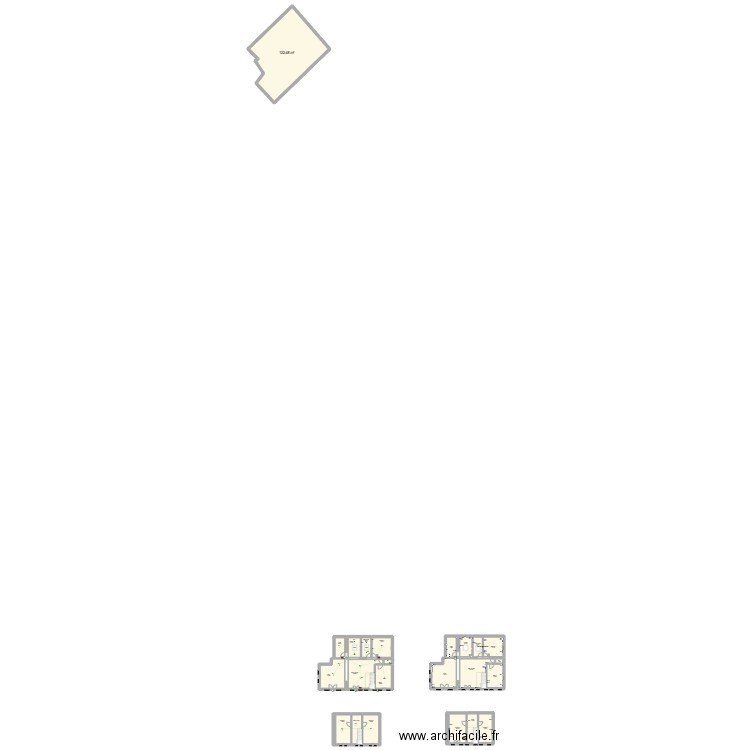 DP Pugnac. Plan de 23 pièces et 399 m2