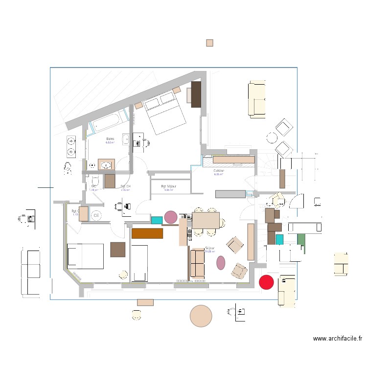 GARNIER 13 CLOISONS. Plan de 0 pièce et 0 m2