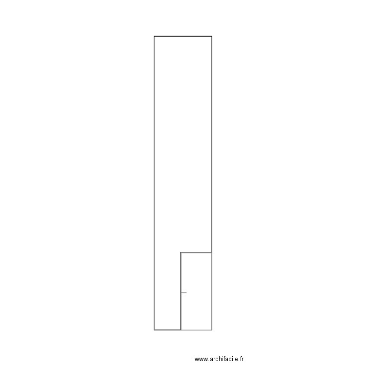 Façade Retour Nord. Plan de 0 pièce et 0 m2