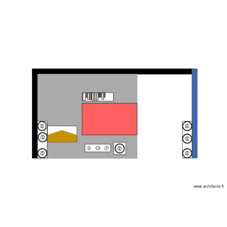 Salon. Plan de 0 pièce et 0 m2