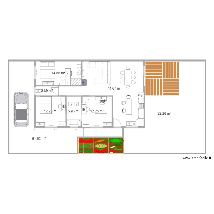 maison ste. Plan de 0 pièce et 0 m2