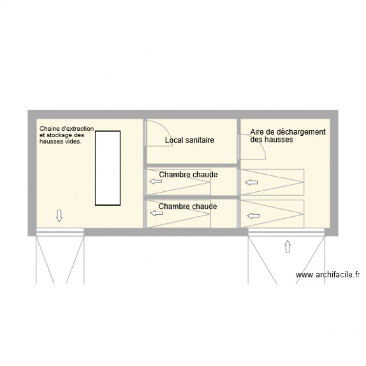 miellerie fourneaux. Plan de 0 pièce et 0 m2