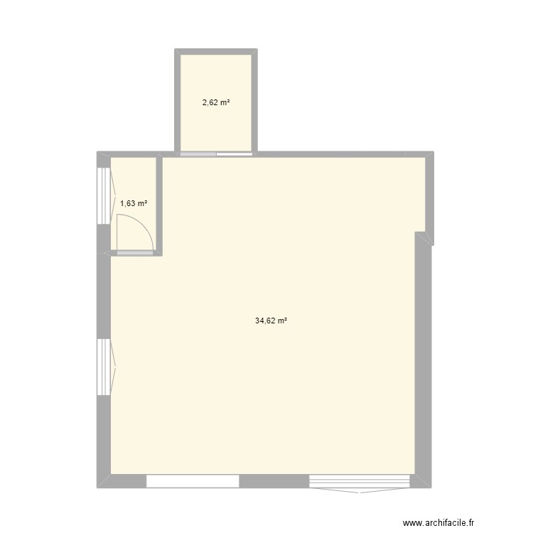 Labo + boutique 40m2. Plan de 0 pièce et 0 m2