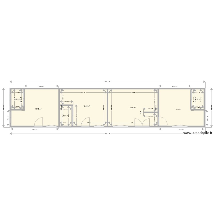  studio1. Plan de 0 pièce et 0 m2