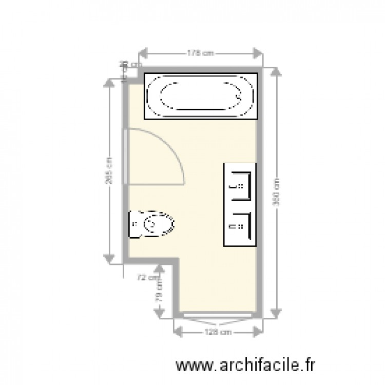 Guedj. Plan de 0 pièce et 0 m2