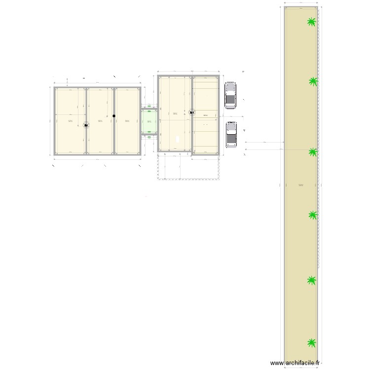 calculo estrutura chão +1. Plan de 7 pièces et 511 m2