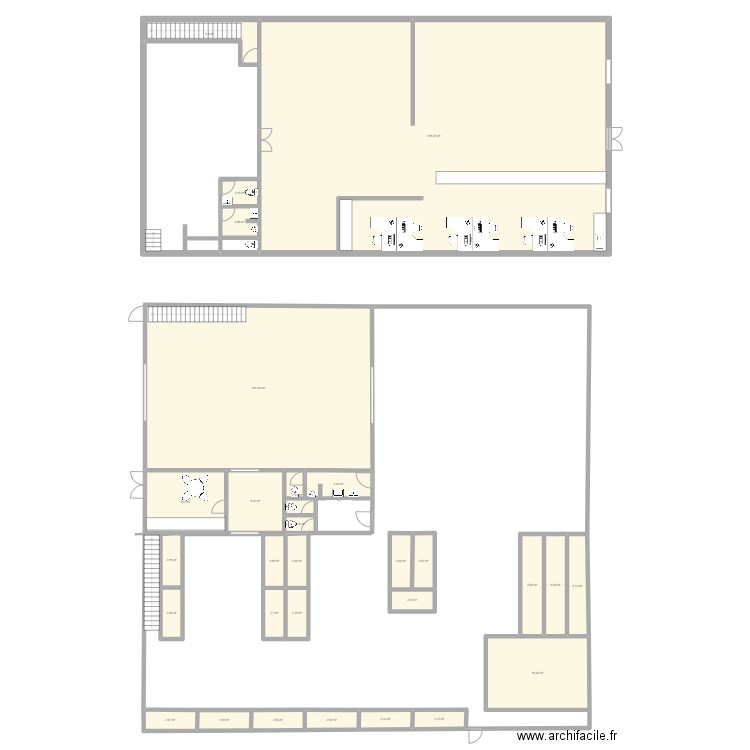 upstairs display area v4. Plan de 0 pièce et 0 m2