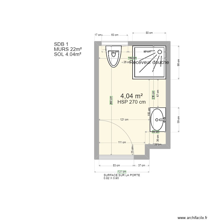 SDE 1. Plan de 0 pièce et 0 m2