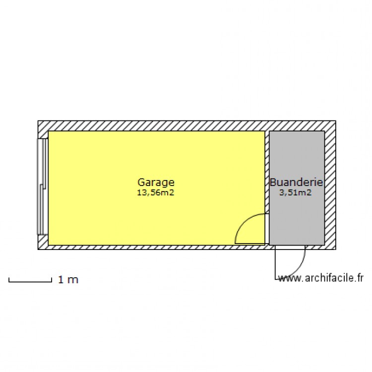 Garage_V1. Plan de 0 pièce et 0 m2