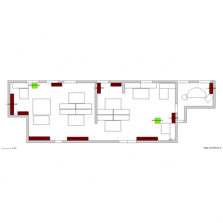 BUREAU PV. Plan de 0 pièce et 0 m2