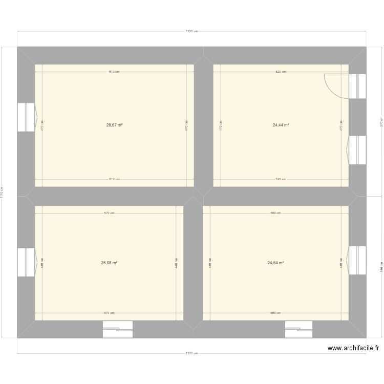 Martinet. Plan de 0 pièce et 0 m2