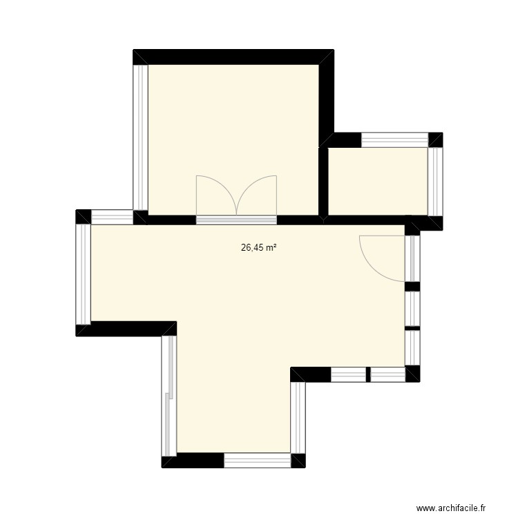 plan_mini-maison. Plan de 0 pièce et 0 m2