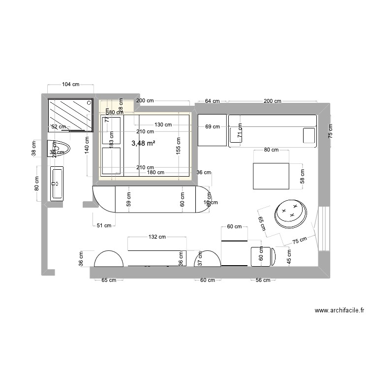 LEMOINE. Plan de 0 pièce et 0 m2